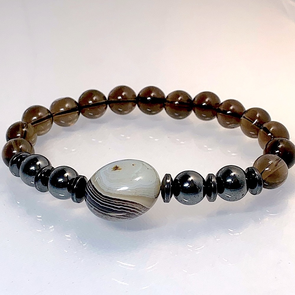 EMOTIONAL STABILITY NATURAL BRACELET size 7”